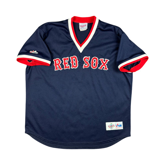 Boston Red Sox Vintage Batting Practice Majestic Authentic MLB Jersey Size XXL