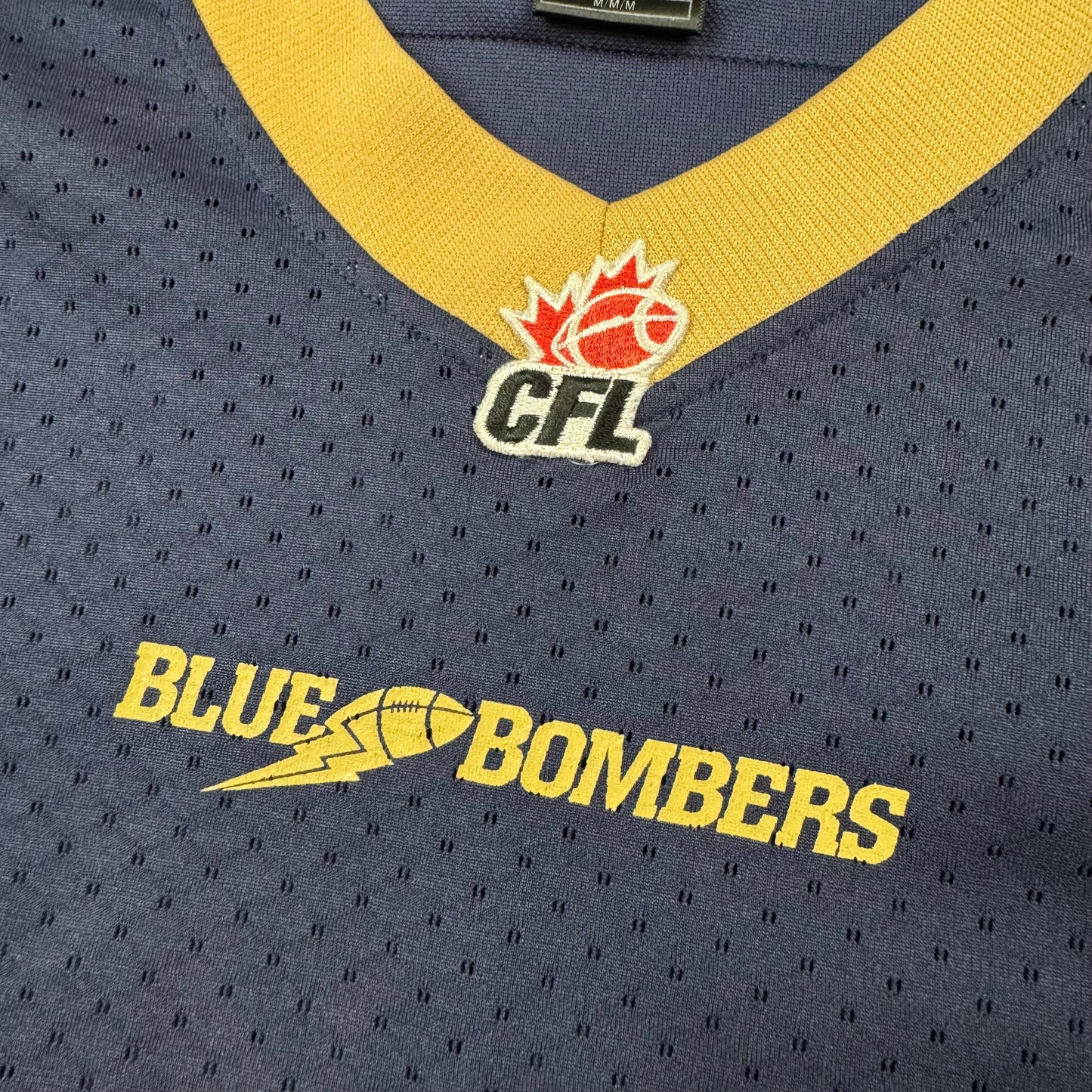 Winnipeg Blue Bombers Reebok CFL Jersey Size Medium