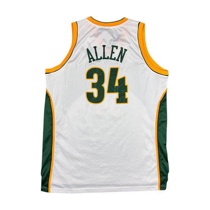 Ray Allen Seattle SuperSonics Vintage Reebok NBA Jersey Size XXL