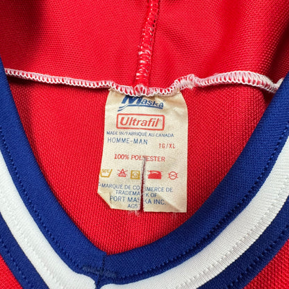 Montreal Canadiens Vintage CCM NHL Hockey Jersey Size XL