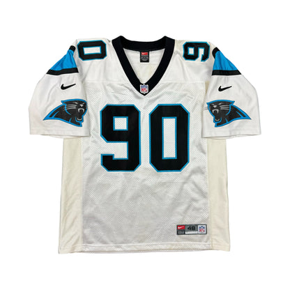 Julius Peppers Carolina Panthers Vintage Nike Authentic NFL Jersey Size 48