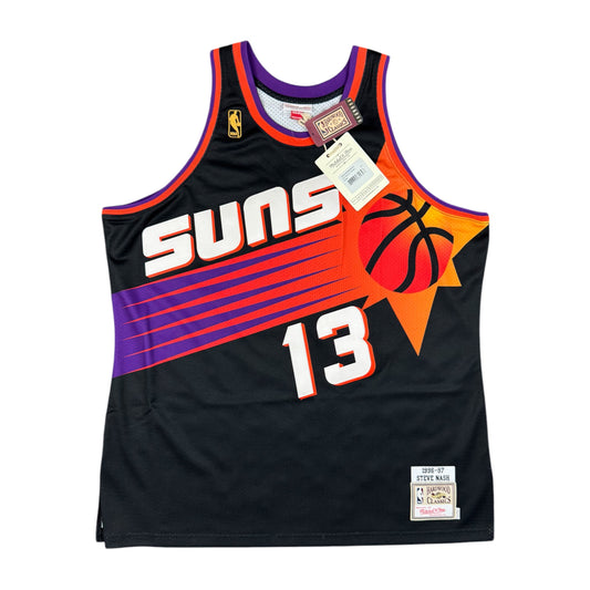 Steve Nash Phoenix Suns Authentic Mitchell & Ness NBA Jersey Size 52 NEW