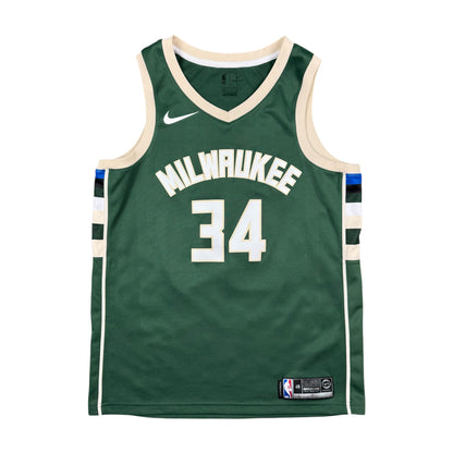 Giannis Antetokounmpo Milwaukee Bucks Nike NBA Jersey Size Large