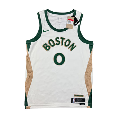 Jayson Tatum Boston Celtics Nike City Edition NBA Jersey Size Large NEW