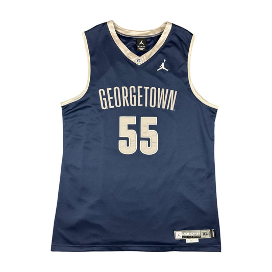 Dikembe Mutombo Georgetown Hoyas Vintage Jordan NCAA Jersey Size XL