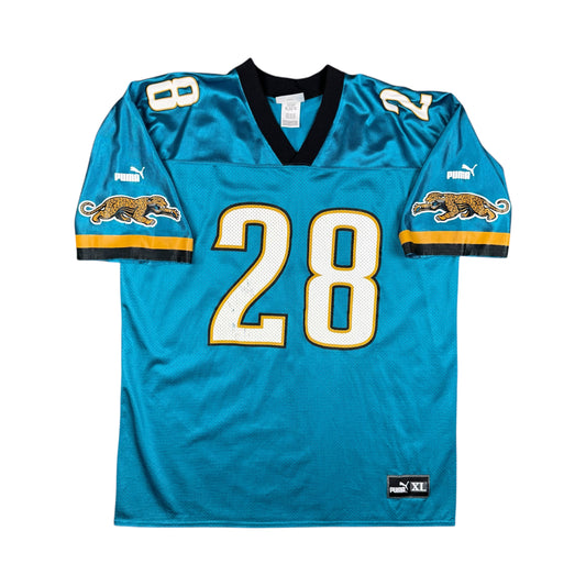 Fred Taylor Jacksonville Jaguars Vintage Puma NFL Jersey Size XXL