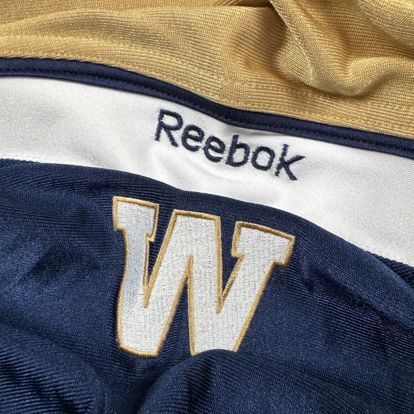 Winnipeg Blue Bombers Reebok Team Issued 2015 CFL Football Jersey Size 38