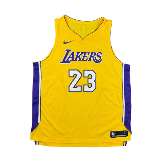 Lebron James Los Angeles Lakers Authentic NBA Jersey Size 56