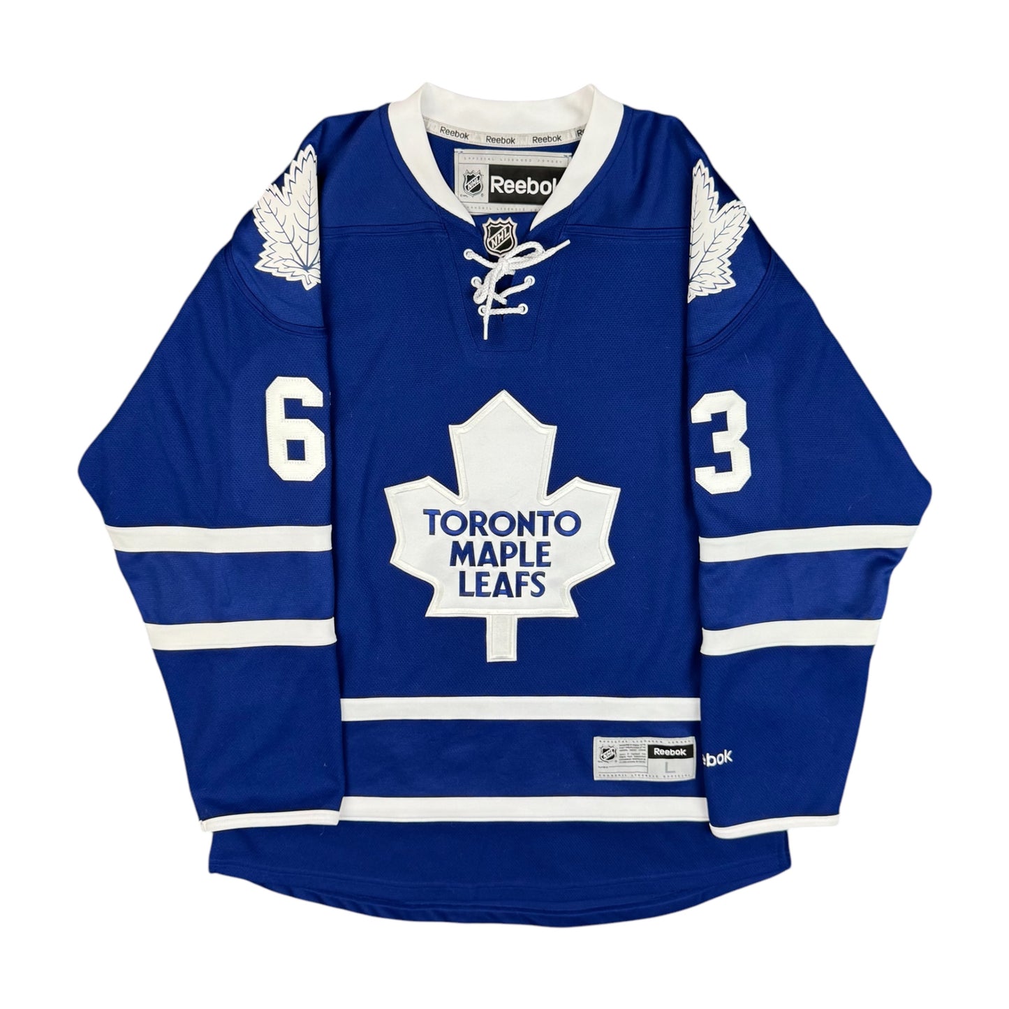 Dave Bolland Toronto Maple Leafs Reebok NHL Hockey Jersey Size Large