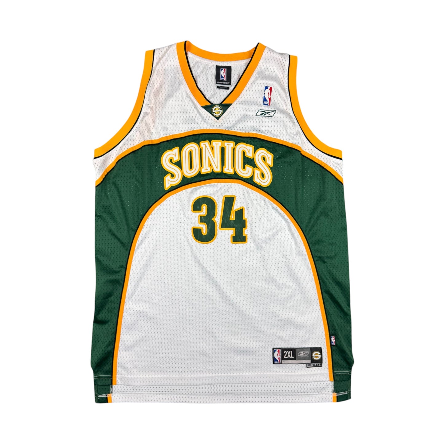 Ray Allen Seattle SuperSonics Vintage Reebok NBA Jersey Size XXL