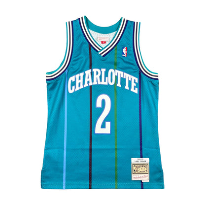 Larry Johnson Charlotte Hornets Mitchell & Ness NBA Jersey Size Medium