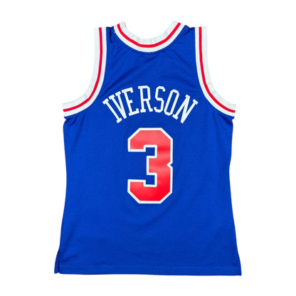 Allen Iverson Philadelphia 76ers Mitchell & Ness NBA Jersey Size Medium