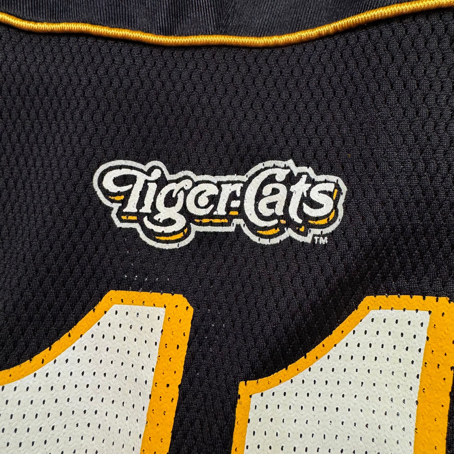 Jason Maas Hamilton Tiger Cats Vintage Reebok CFL Jersey Size XL