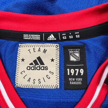 New York Rangers Team Classic Throwback Adidas NHL Hockey Jersey Size Large NEW