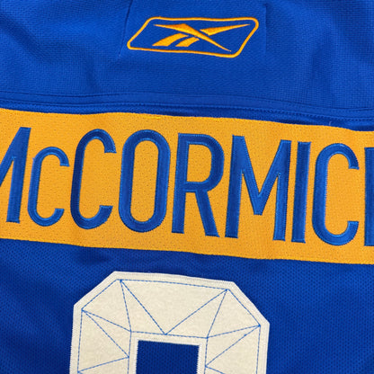 Cody McCormick Buffalo Sabres 40th Anniversary Reebok NHL Jersey Size Small